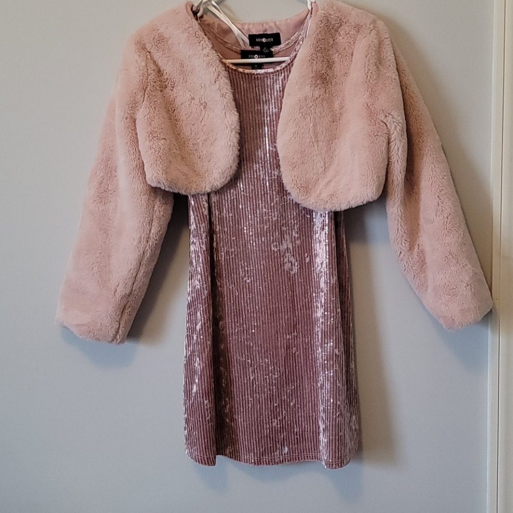 Amy Byer dress and Bolero jacket